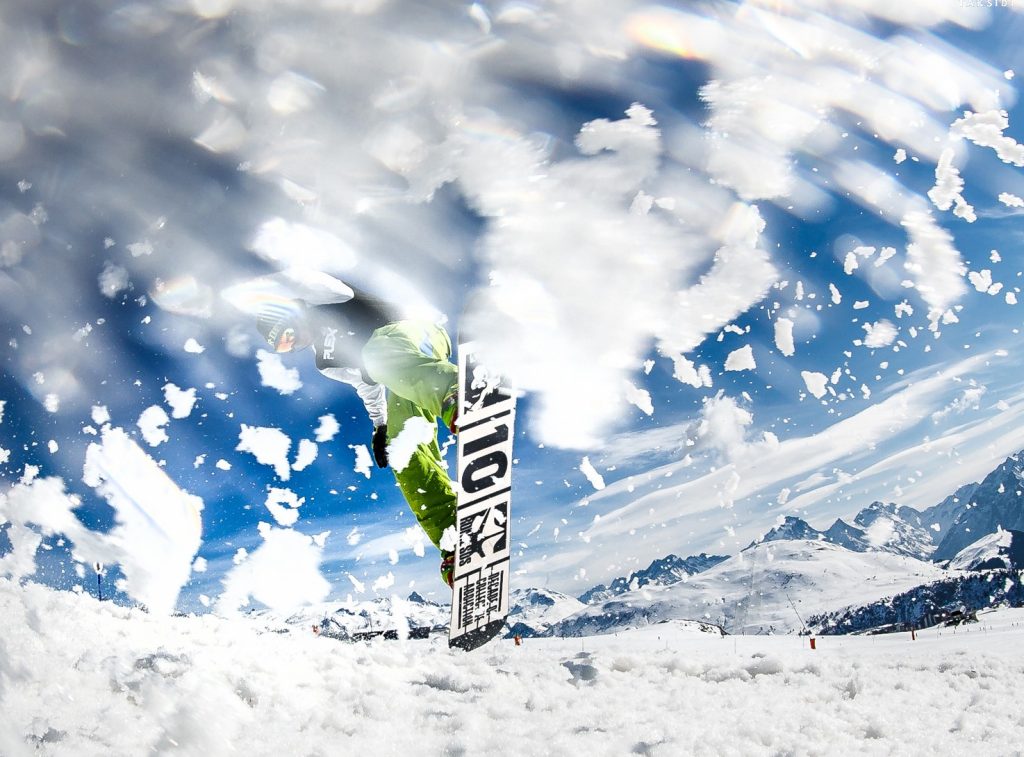 jazda na snowboardzie w Szwajcarii